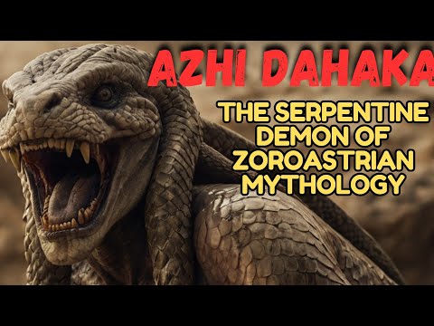 Ancient Lore Unveiled: The Terror of Azhi Dahaka #demon #ahriman #persian #serpent #demonology #azhi