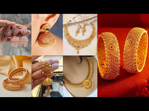 Latest Necklaces/Jhumkas/Bangles designs ideas//Trending jewelry designs//Jewelry ideas for weddings