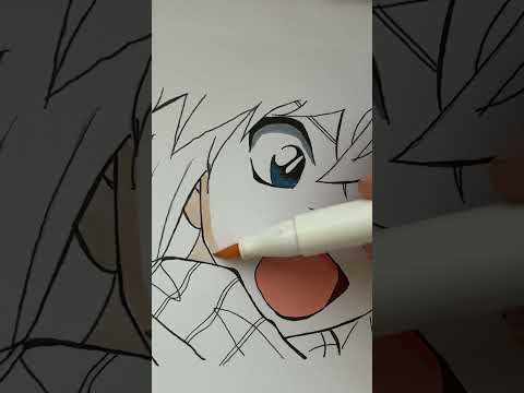 Drawing HAIBARA AI - Detective Conan #shorts #haibara #conan