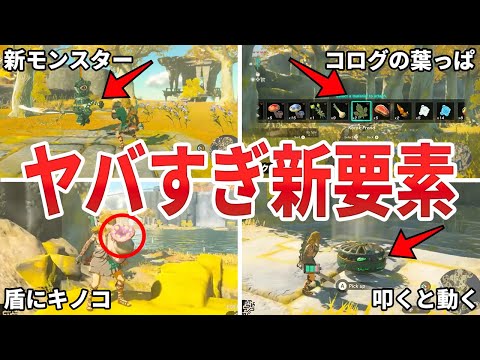 【ティアキン】先行プレイ動画で判明したヤバすぎる新要素7選【ゼルダ】