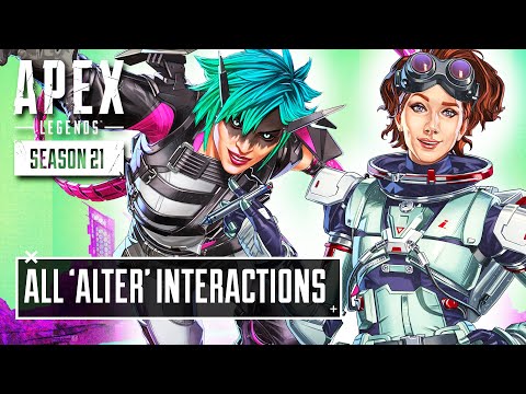 *NEW* ALTER All Interaction Voice Lines - Apex Legends Season 21