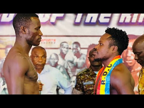 OFFICIAL WEIGHING-LORDS OF THE RING, KASUJJA, FARAHAT, SAUL, MUHUMUZA, KAMBAGIRE & OTHERS