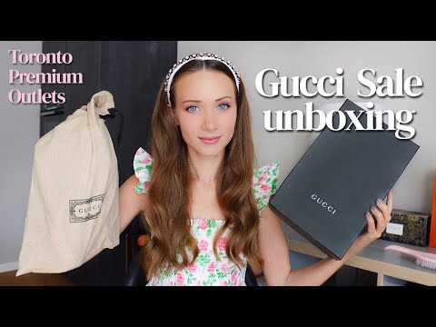 TORONTO PREMIUM OUTLETS - GUCCI UNBOXING