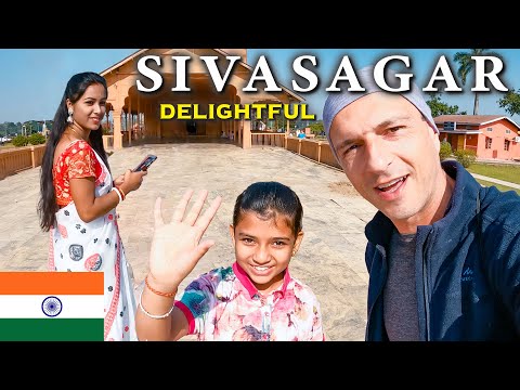 SIVASAGAR - India's MOST PEACEFUL CITY !? (TOP Sites and Impressions) 🇮🇳 Foreigners in India E39