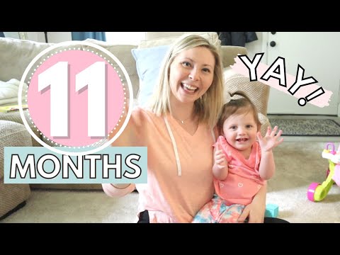 11 Month Old Baby Update Development + Milestones👶