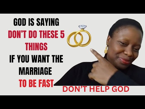 5 Things you should not do if you want God to make the marriage happen fast🍷💃🫂❤️