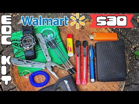 $30 Walmart Every Day Carry - Complete EDC under $30 Challenge