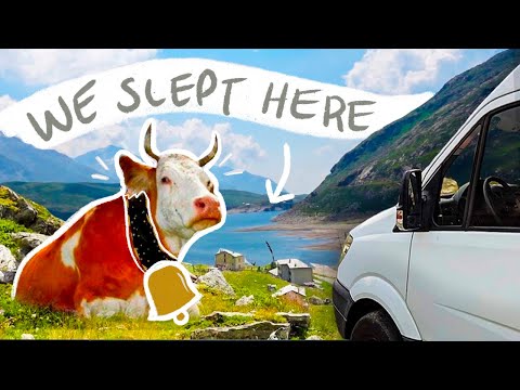 VANLIFE EUROPE |  Switzerland & the Italian Alps in our Mercedes Sprinter Campervan