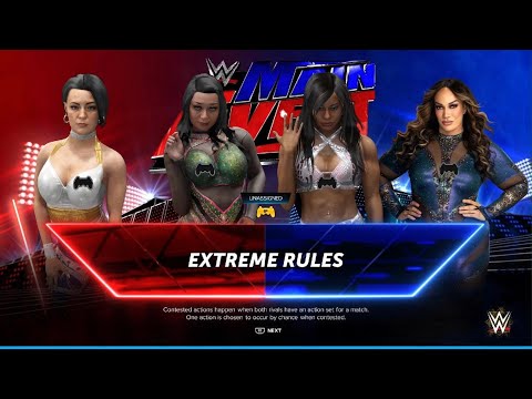 AWA Main event: Sarah vs Erin vs Sophie vs Nia Jax