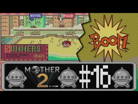 【完全初見実況】今度の舞台はリゾート地？サマーズ探索編、MOTHER2#16