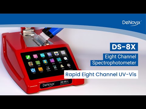 DS-8X Eight Channel Spectrophotometer from DeNovix Inc.