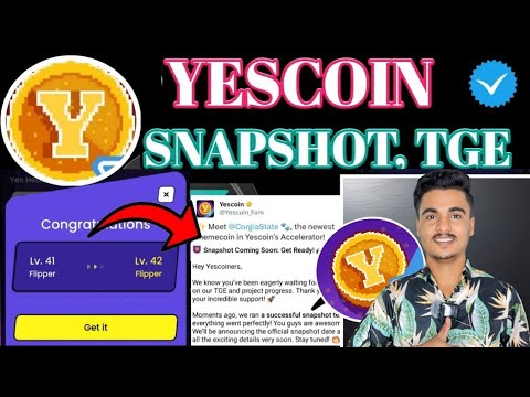 Yes Coin Snapshots Date Confirmed ✅ || Yes Coin listing Date Confirmed ✅ || Yes Coin Price $2