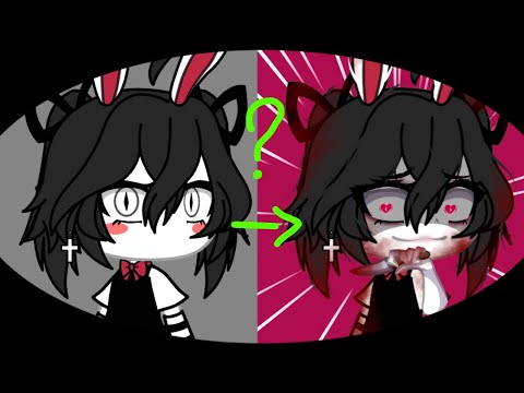 🪶✨ || How I edit my Oc’s || ✨🪶 ||🩸|blood tutorial|🩸 ||gacha||