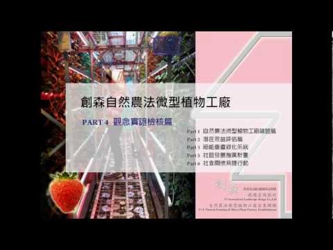 第四篇自然農法模組植物工廠-觀念實證檢核篇  TEL: 02-26091602