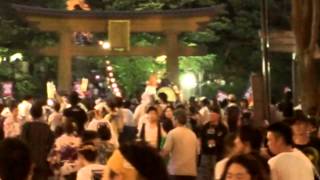 巧遇宇都宮市的納涼祭，ㄚ本仔穿丁字褲好自在ㄛ~