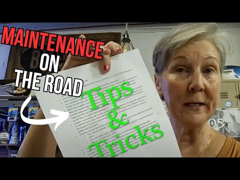 Maintenance on the ROAD | Tips & Tricks