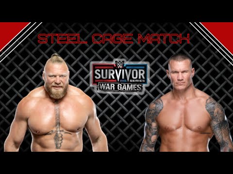 Full Match | Brock Lesnar vs. Randy Orton | Steel Cage | Survivor Series 2023