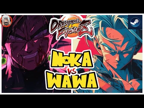 DBFZ Wawa vs Noka (GogetaSS4, Vegito, Trunks) vs (Black, Beerus, Gohan)