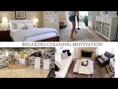 RELAXING CLEAN WITH ME | CLEANING MOTIVATION