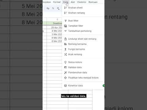 Jangan ketinggalan, ini Dropdown versi baru di Google Sheets #googlesheets #exceltricks #Excelhacks