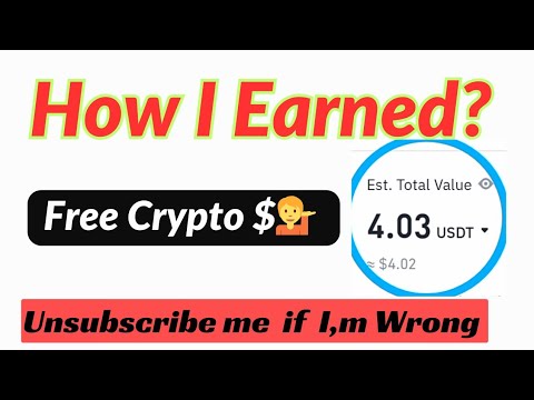 How to Earn Free Crypto🤔Proof Video🔥|  Earn Free Crypto in Binance #howtoearnmoneyonline #freecrypto