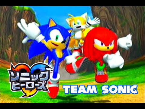 Sonic Heroes (Japanese) - Team Sonic - Cutscenes + In-Game Dialogue