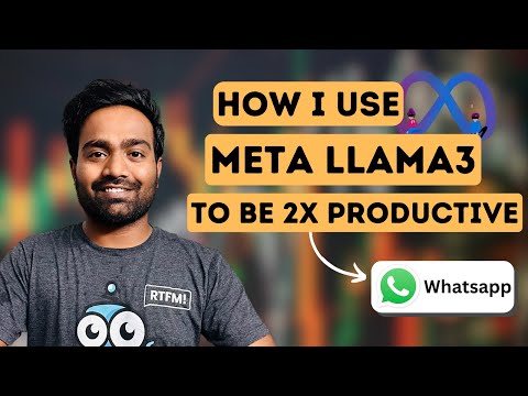 How I use Whatsapp Meta AI (Llama3) for day to day activities | Better than ChatGPT-4 and Gemini