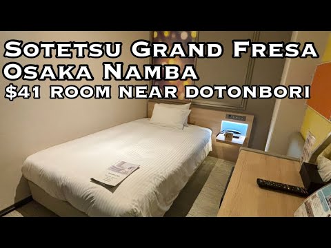 Sotetsu Grand Fresa Osaka Namba Hotel | 2 Mins To Dotonbori St. & Nippombashi Station | Osaka, Japan