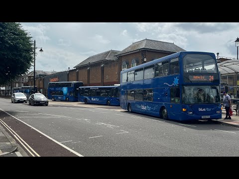 Buses at Eastleigh Bus Station - Friday 26th July 2024