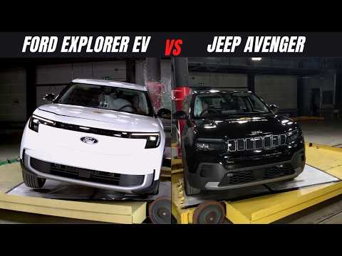 Ford Explorer EV vs. Jeep Avenger EV: Crash Test Comparison – Which is Safer?