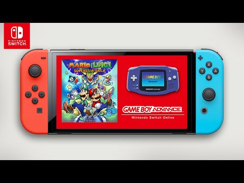 Mario & Luigi: Superstar Saga (Game Boy Advance) on Nintendo Switch OLED