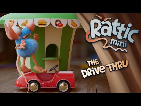 Rattic Mini – The Drive Thru | Funny Cartoons For Kids