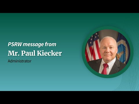 PSRW Message from FSIS Administrator Paul Kiecker