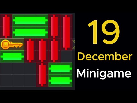 Hamster Kombat 19 December  minigame | Minigame  December 19 #minigames #hamstercombat #minipuzzle