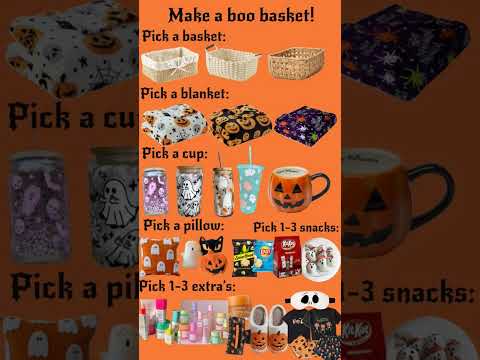 Make you own boo basket #shorts