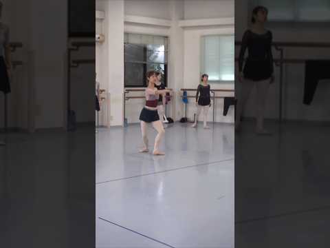 【class lesson🩰🌀】市原晴菜/Haruna Ichihara #ballet #nbaバレエ団 #dance #shorts