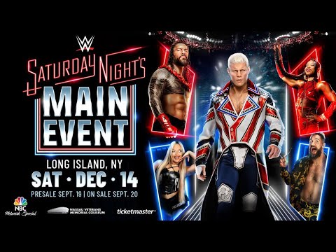 New Champ!! WWE Saturday Night Main Event 2024 Review