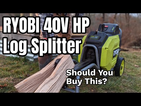 Ryobi 40V HP Battery Log Splitter