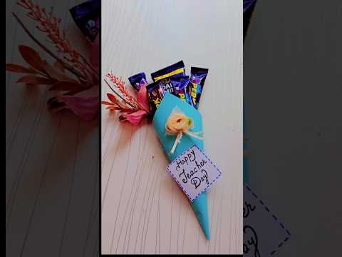 Teacher's Day Gift idea🎁/Handmade gift for Teacher's Day/diy gift idea#craft #diy #gift #chocolate