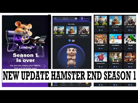 Airdrop Hamester Kombat Season 1 End  Season 2 Start || Hamester Kombat New Updates ||