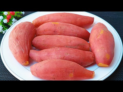 Perfectly Steamed Sweet Potatoes: Don’t Steam Directly ! 教你蒸红薯的秘诀，轻松享受美味！Soft and Sweet : 软糯香甜，胜过烤红薯