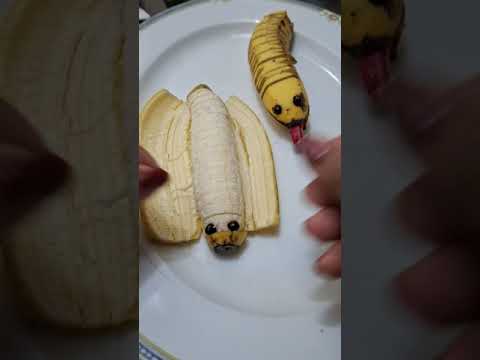 Banana trick art #viral #ytshorts #shortvideo