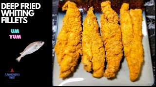 DEEP FRIED WHITING FILLETS