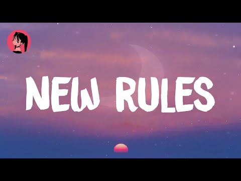 Dua Lipa - New Rules (Lyrics) 🎶