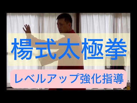 楊式太極拳をレベルアップ強化指導#張紹偉