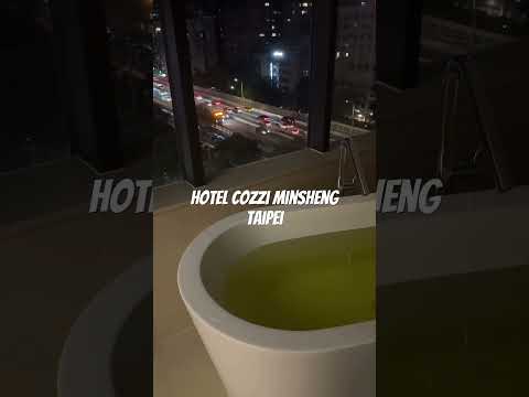 台湾ひとり旅で泊まったホテル♡    台北ホテル🏨 Hotel Cozzi Minsheng Taipei #台湾 #台北 #台湾旅行 #台湾ホテル #台湾ひとり旅