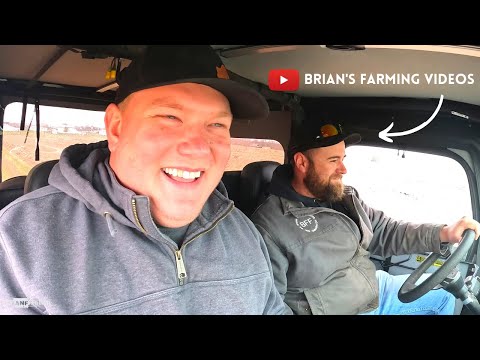 Helping @BriansFarmingVideos install 30,000ft. of Tile - YouTube Channel Crossover