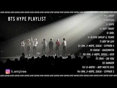 BTS HYPE PLAYLIST