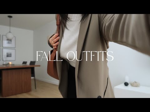 Fall Capsule Wardrobe: 11 Smart Casual Outfits