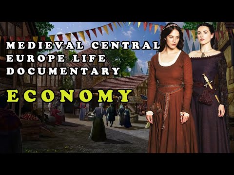 Medieval Central Europe Life Documentary: Economy